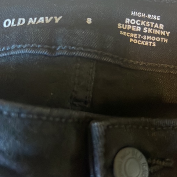 Old Navy high rise rock star super skinny size 8 - Picture 6 of 6